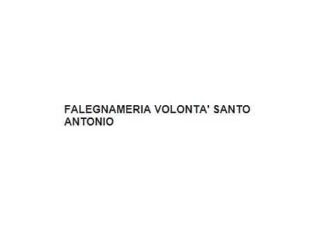 Archisio - Impresa Falegnameria Lartigiano Di Volont Santo Antonio - Falegnameria - Africo RC