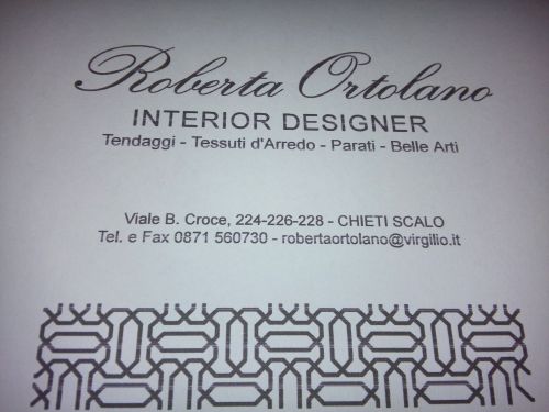 Archisio - Rivenditore Roberta Ortolano Interior Designer - Decorazioni per la Casa - Chieti CH