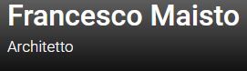 Archisio - Progettista Francesco Maisto - Architetto - Quarto NA