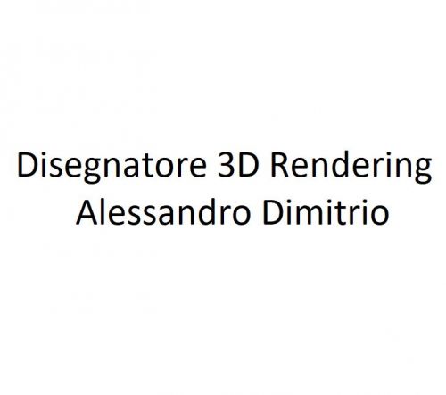 Archisio - Progettista Alessandro Dimitrio - Disegnatore 3D - Roma RM